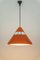 Large Orange Pendant Light by Kazuo Motozawa, 1970s, Image 6