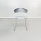 Mid-Century Italian Steel Juliette HW 601 Dining Chairs by Wettstein for Baleri, 1980s, Set of 4 4