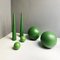 Italian Modern Green Plastic Props from Scenography, 1990s, Set of 6 11