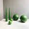 Italian Modern Green Plastic Props from Scenography, 1990s, Set of 6 4