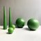 Italian Modern Green Plastic Props from Scenography, 1990s, Set of 6 2