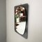 Mid-Century Italian Modern Gray Glass Mirror, 1970s 9