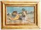 Artista italiano, Bagnante di mare, XX secolo, Pittura ad olio, Incorniciato, Immagine 1