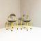 Modern Folding Plastic & Metal Chairs from Lamm, 1980s, Set of 2 3