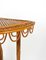 Mid-Century Rattan & Bamboo Console Table, Italy, 1960s, Image 11