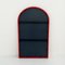 Red Frame Model 4727 Mirror by Anna Castelli Ferrieri for Kartell, 1980s 5