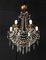 Antique Chandelier in Glass and Metal, 1900 4