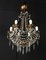 Antique Chandelier in Glass and Metal, 1900, Image 4