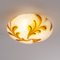 Vintage White Murano Glass Ceiling Light 2