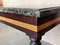 French Coffee Table in Mahogany with Bronze Mounts and Marble Top, Set of 2 8