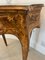 Viktorianischer französischer Tisch aus Wurzel- & Nussholz mit Intarsien 11