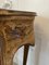 Mesa de centro francesa victoriana de madera nudosa de nogal con incrustaciones, Imagen 12