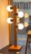 Lámpara de pie de vidrio opalino y madera, Imagen 3