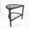Rattan Manou Side Table with Smoked Glass 2