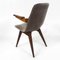 Scandinavian Dining Table Chairs in Wood, Set of 4 4