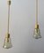 Pendant Chandeliers by Murano for Seguso, 1960s, Set of 2 2