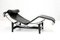 LC4 Chair by Charlotte Perriand & Le Corbusier for Cassina, 1980s 1