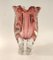 Moderate Vase in Pink Murano Crystal 3
