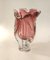 Vaso Moderate in cristallo di Murano rosa, Immagine 6