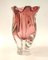 Moderate Vase in Pink Murano Crystal 1