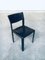 Postmodern Italian Leather Dining Chairs by Matteo Grassi, 1970s, Set of 5, Image 5