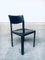 Postmodern Italian Leather Dining Chairs by Matteo Grassi, 1970s, Set of 5, Image 10