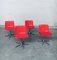 Postmodern Italian Modus Swivel Chairs by Osvaldo Borsani for Tecno, 1987, Set of 4 13