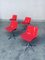Postmodern Italian Modus Swivel Chairs by Osvaldo Borsani for Tecno, 1987, Set of 4 14