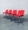 Postmodern Italian Modus Swivel Chairs by Osvaldo Borsani for Tecno, 1987, Set of 4 16