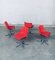 Postmodern Italian Modus Swivel Chairs by Osvaldo Borsani for Tecno, 1987, Set of 4 11