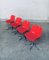 Postmodern Italian Modus Swivel Chairs by Osvaldo Borsani for Tecno, 1987, Set of 4 8
