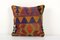 Turkish Blue Pattern Cushion Cover 1