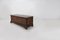 Antique French Oak Chest Linen Trunk, 1800 1