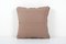 Vintage Square Brown Kilim Cushion Case 4
