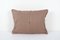 Vintage Square Brown Kilim Cushion Case 4