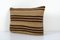 Vintage Lumbar Striped Kilim Cushion Cover 2