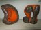 Large Ceramic Sculptures Inspired by Henry Moore, 1970, Set of 2 1