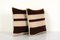 Turkish Striped Square Kilim Cushion Covers, Set of 2 3