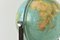 Standing Duo Earth Globe by Karl Heinz Wagner for Columbus Verlag Paul Oestergaard, Germany, 1960s 7