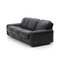 Piumotto 3-Seater Sofa in Black Leather by Arrigo Arrigoni for Busnelli, 1970s 3