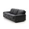 Piumotto 3-Sitzer Sofa aus schwarzem Leder von Arrigo Arrigoni für Busnelli, 1970er 3