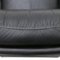Piumotto 3-Seater Sofa in Black Leather by Arrigo Arrigoni for Busnelli, 1970s 11