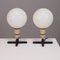 Industry French Lamps Kugelleucht by Jacques Biny for Lita - 1960s, Set of 2, Image 1