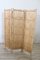 Vintage 3-Panel Bamboo Screen, 1980s 6