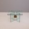 Vintage Couchtisch aus Glas & Messing von Peter Ghyczy, 1970er 6