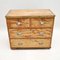 Antique Victorian Distressed Painted Chest of Drawers 1