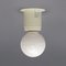 Weiße SP15 Deckenlampe von Gino Sarfatti für Arteluce, 1970er 1