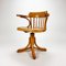 Bentwood Desk Chair from ZPM Radomsko, 1950s 1