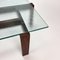 Mid-Century Dutch Design Wenge and Glass Coffee Table, 1960s, Image 3