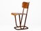 Industrieller Vintage Metallstuhl von Nista, 1950er 2